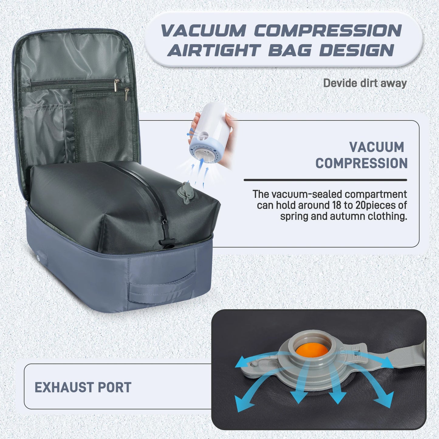 Vacuum Backpack Lima