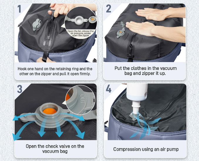 Vacuum Backpack Lima